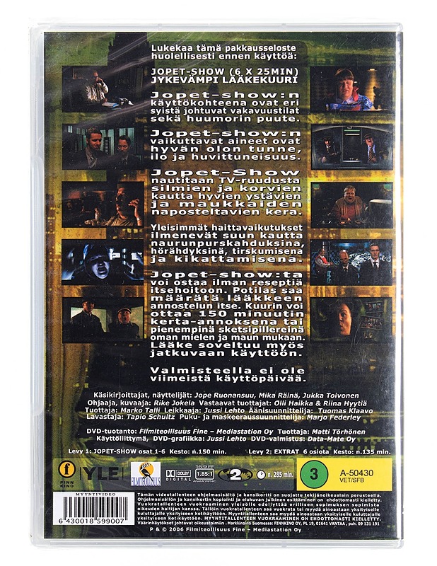 Jopet-Show tuotantokausi 1 - DVD - DVD-elokuvat - 10105615033 - 1