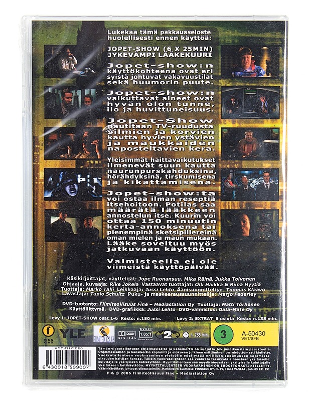 Jopet-Show tuotantokausi 1 - DVD - DVD-elokuvat - 10105615038 - 1
