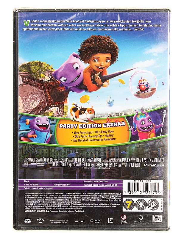 Vihdoin kotona - DVD - DVD-elokuvat - 10105615067 - 1