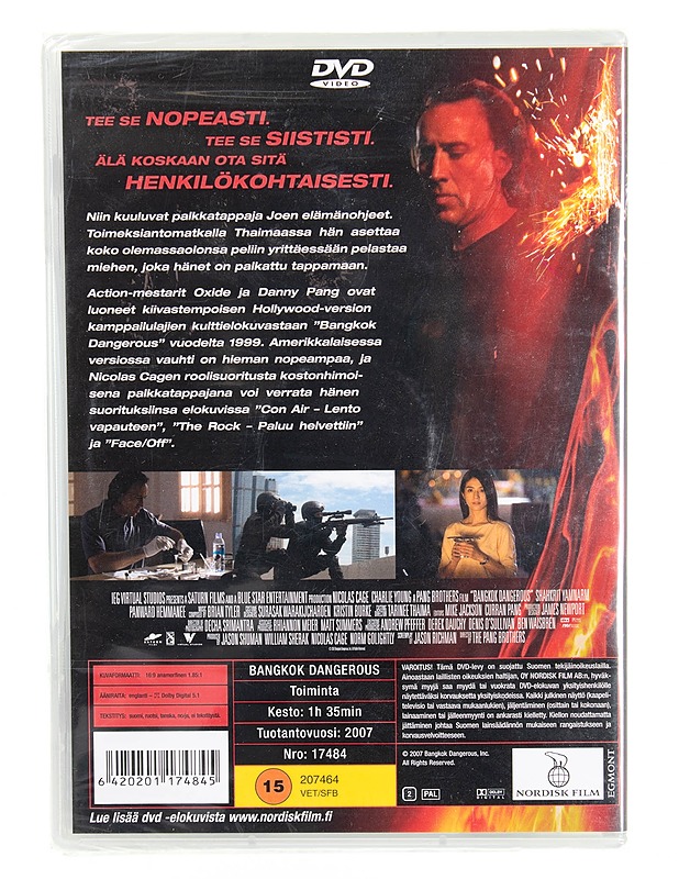 Bangkok Dangerous - DVD - DVD-elokuvat - 10105615134 - 1