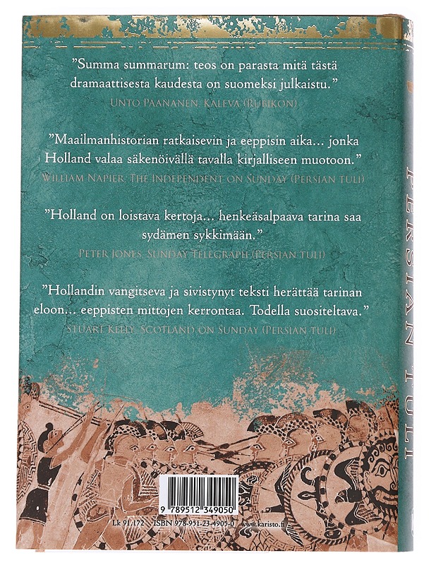 Persian tuli / idän ja lännen ensimmäinen taistelu - Holland, Tom - Historiakirjat - 10105615139 - 1
