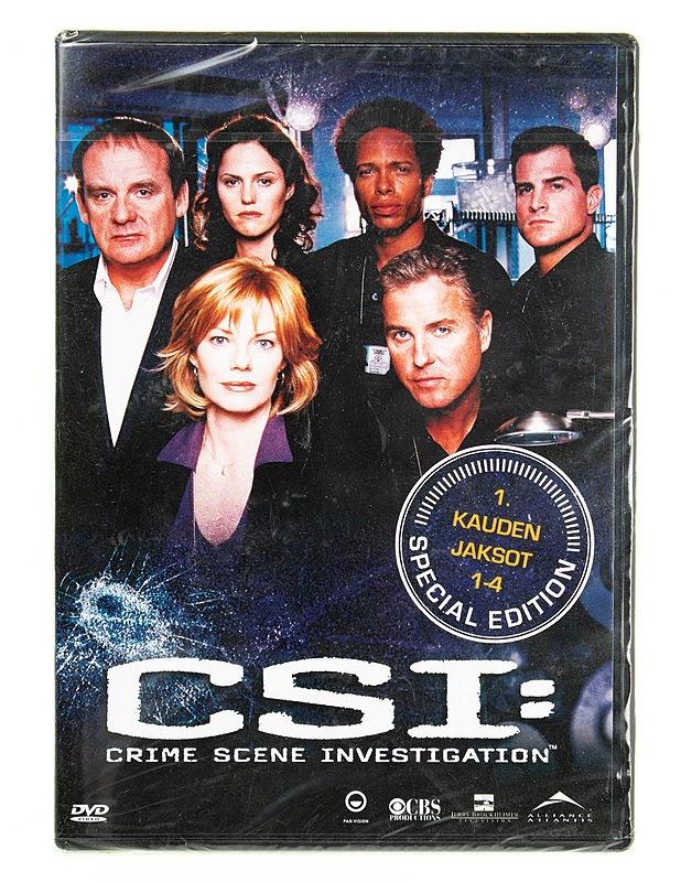 CSI: Crime scene investigation, 1. kauden jaksot 1-4 - DVD - DVD-elokuvat - 10105615157 - 0