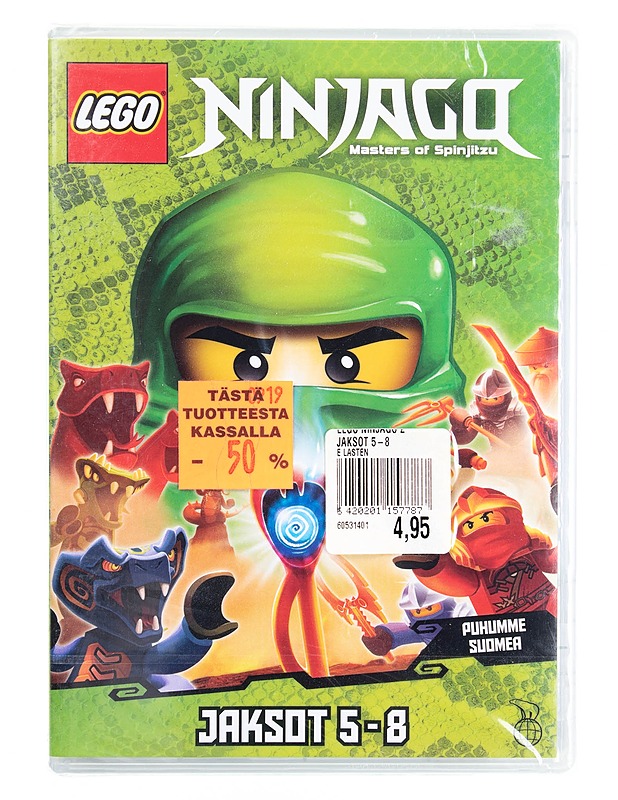 Lego Ninjago masters of spinjitzu jaksot 5-8 - DVD - DVD-elokuvat - 10105615172 - 0