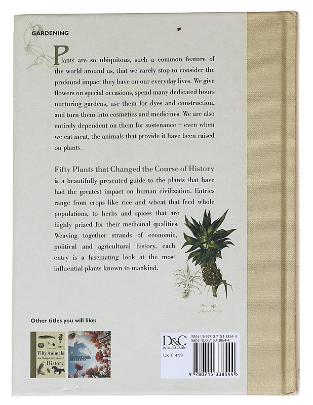 Fifty plants that changed the course of history - Laws, Bill - Historiakirjat - 10105615185 - 1