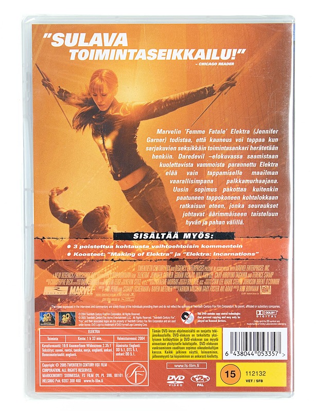 Elektra - DVD - DVD-elokuvat - 10105615184 - 1