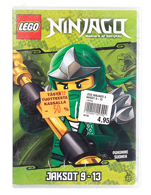 Ninjago masters of spinjitzu jaksot 9-13 - DVD - DVD-elokuvat - 10105615193 - 0