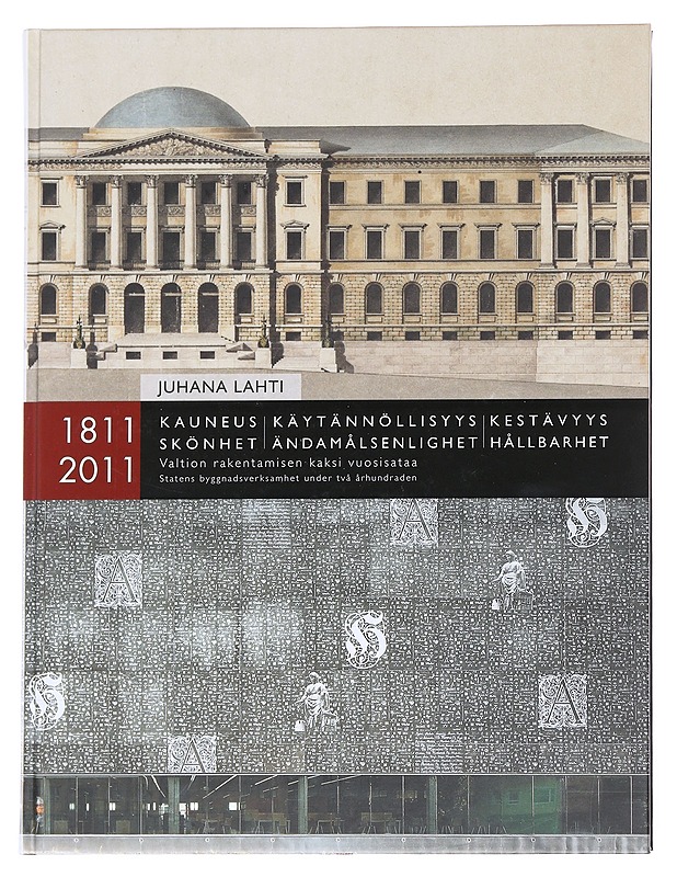 Kauneus, käytännöllisyys, kestävyys - Lahti, Juhana - Historiakirjat - 10105615196 - 0