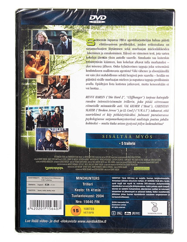 Mindhunters - DVD - DVD-elokuvat - 10105615206 - 1