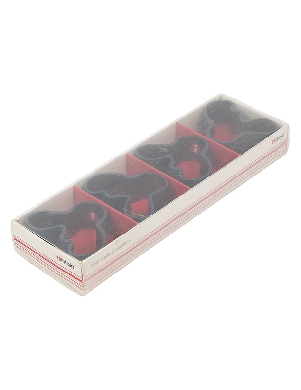 IITTALA Aalto -servettirengas, 4 kpl - sininen - Designsuosikit - 10105615215 - 0