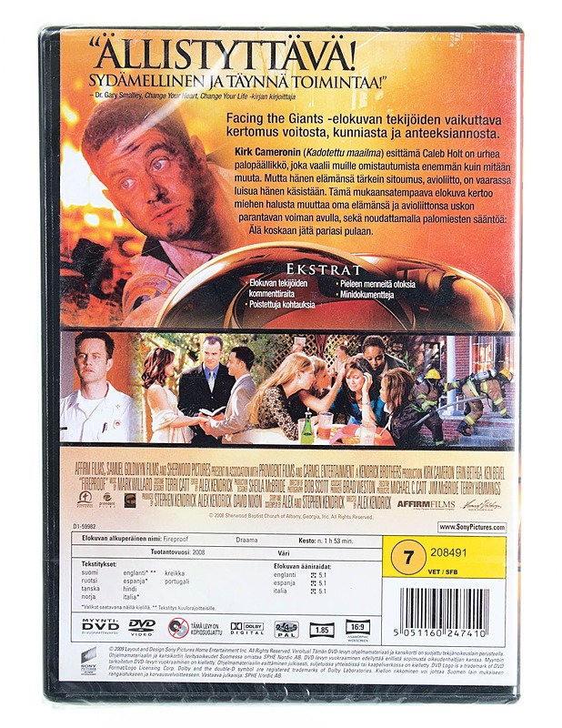 Fireproof - DVD - DVD-elokuvat - 10105615222 - 1