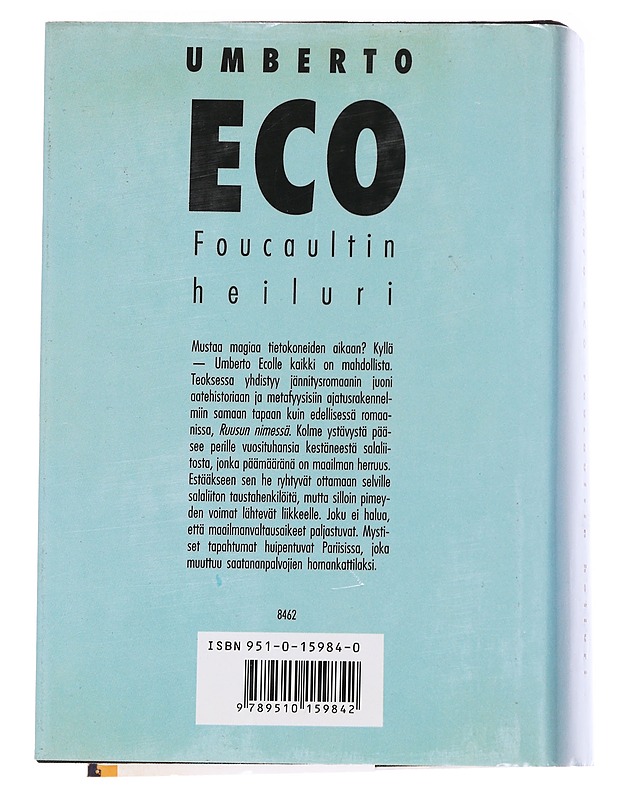 Foucaultin heiluri - Eco, Umberto - Jännitys ja dekkarit - 10105615250 - 1