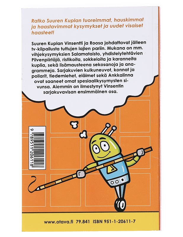Suuri kupla : Vinsentin sarjakuvavisa. 2 - Jäderholm, Jani - Tietokirjat ja oppaat - 10105615264 - 1