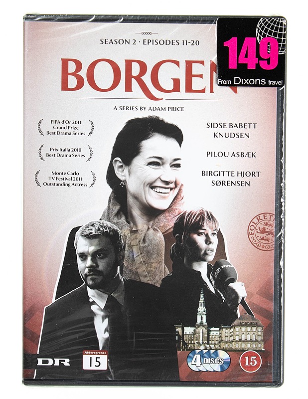 Borgen kausi 2 jaksot 11-20 - DVD - DVD-elokuvat - 10105615282 - 0