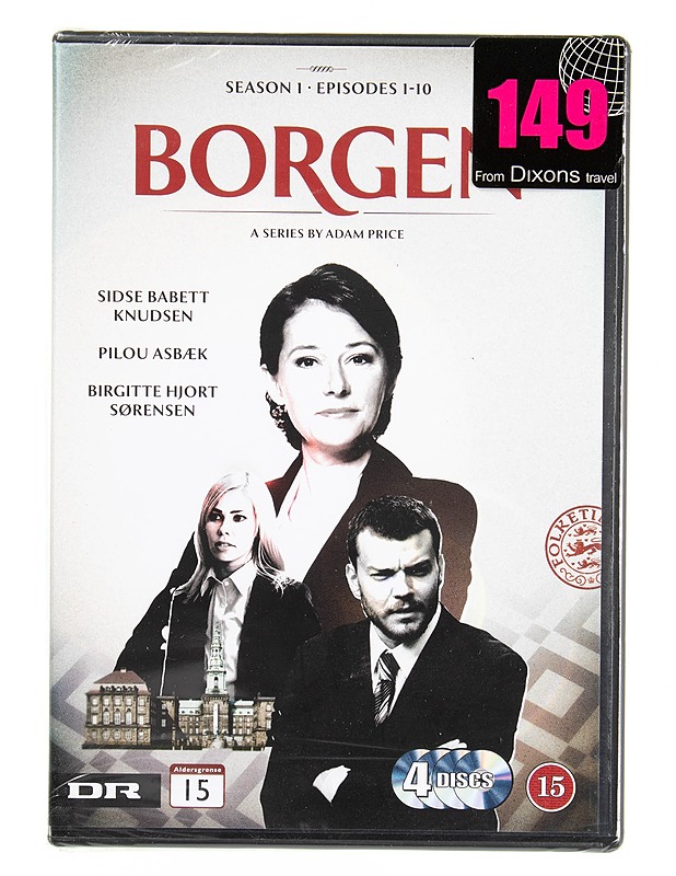 Borgen kausi 1 jaksot 1-10 - DVD - DVD-elokuvat - 10105615283 - 0
