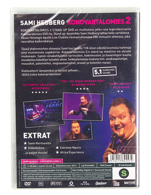 Kokovartalomies 2 - DVD - DVD-elokuvat - 10105615287 - 1