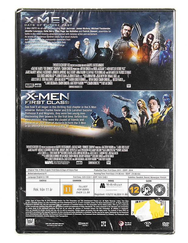 X-Men 2-pack - DVD - DVD-elokuvat - 10105615289 - 1