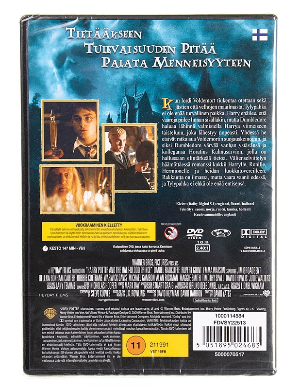 Harry Potter ja puoliverinen prinssi - DVD - DVD-elokuvat - 10105615300 - 1
