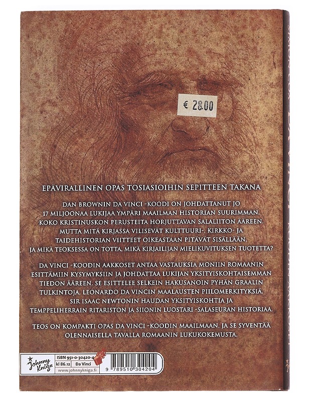 Da Vinci -koodin aakkoset - Cox, Simon - Tietokirjat ja oppaat - 10105615308 - 1