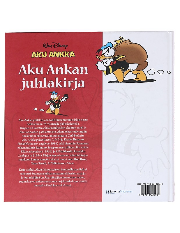Aku Ankan juhlakirja - Barks, Carl - Sarjakuvat - 10105615327 - 1