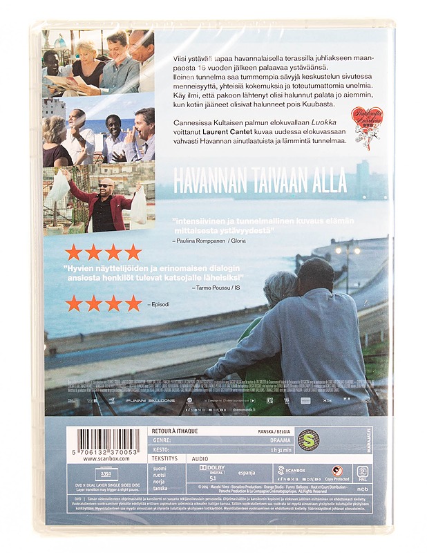 Havannan taivaan alla - DVD - DVD-elokuvat - 10105615333 - 1