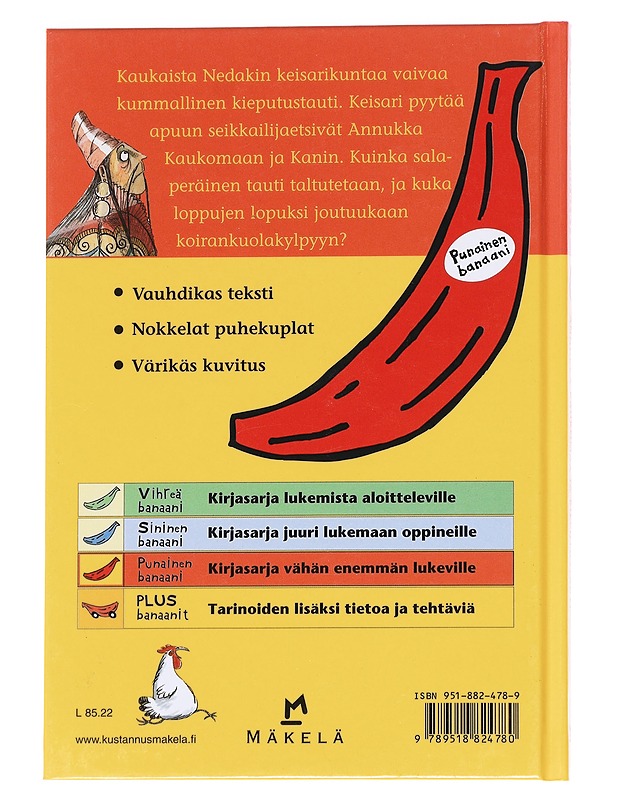 Annukka Kaukomaa ja kieputustauti - Sutherland, David - Lastenkirjat - 10105615341 - 1