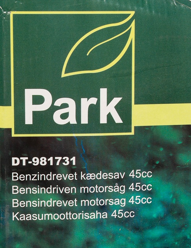 PARK DT-981731 kaasumoottorisaha 45cc - Rakennustarvikkeet - 10105615361 - 6