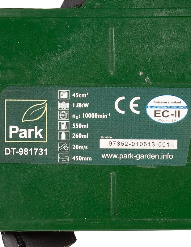 PARK DT-981731 kaasumoottorisaha 45cc - Rakennustarvikkeet - 10105615361 - 7