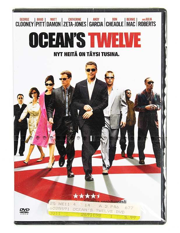 Ocean's Twelve - DVD - DVD-elokuvat - 10105615354 - 0