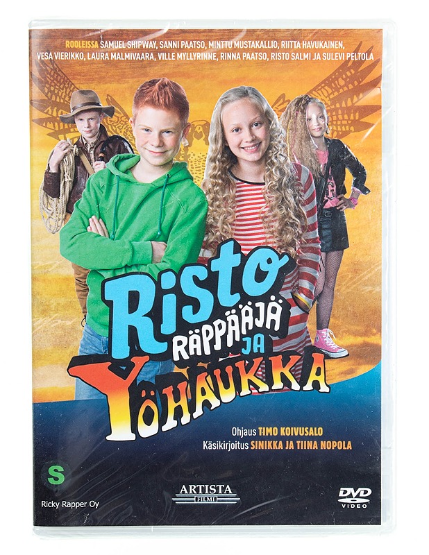  Risto Räppääjä ja yöhaukka - DVD - DVD-elokuvat - 10105615365 - 0