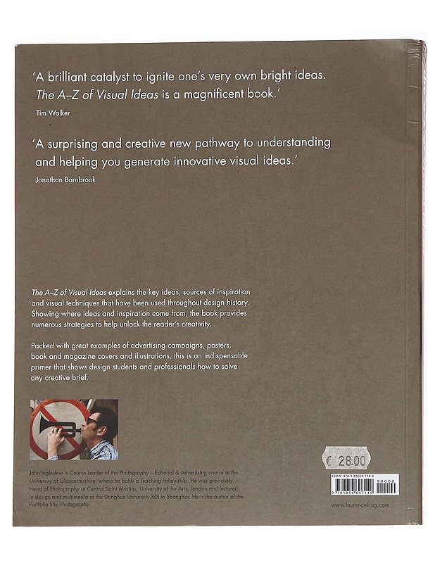 The A-Z of visual ideas : how to solve any creative brief - John Ingledew - Tietokirjat ja oppaat - 10105615420 - 1