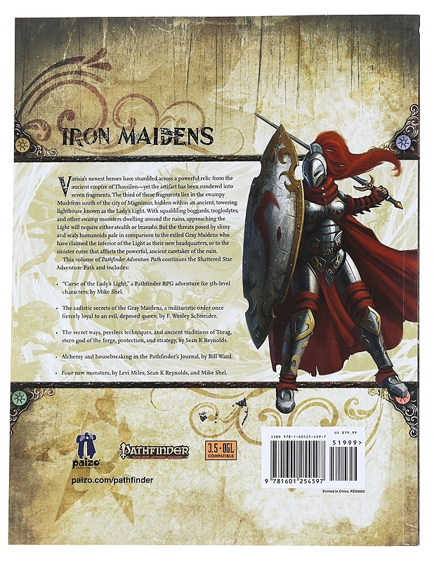 Pathfinder Adventure Path: Shattered Star Part 2 - Curse of the Lady's Light - Shel, Mike - Sarjakuvat - 10105615460 - 1