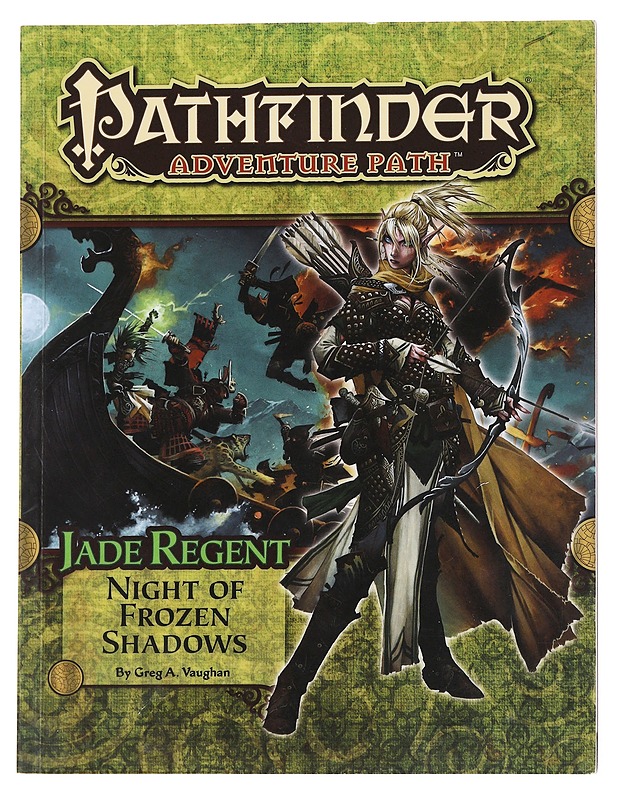 Pathfinder Adventure Path: Jade Regent Part 2 - Night of Frozen Shadows: Jade Regent: Night of Frozen Shadows - Greg A. Vaughan - Sarjakuvat - 10105615463 - 0
