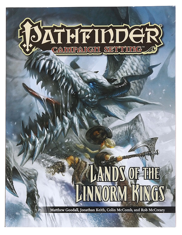 Pathfinder Campaign Setting: Lands of the Linnorm Kings - McComb, Colin - Sarjakuvat - 10105615474 - 0