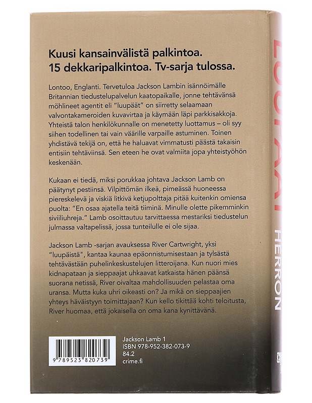 Luupäät - Herron, Mick - Romaanit ja novellit - 10105615505 - 1