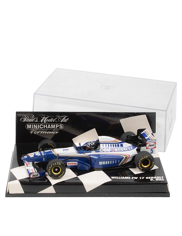 MINICHAMPS Williams Fw 17 Renault pienoismalli - Muut sisustustavarat - 10105615516 - 0
