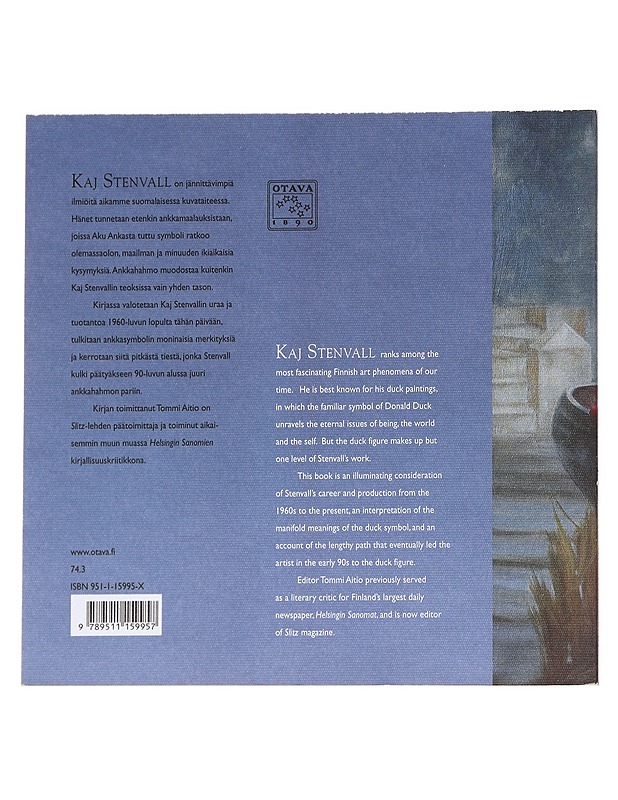 Kaj Stenvall - Stenvall, Kaj - Taide- ja kulttuurikirjat - 10105615523 - 1