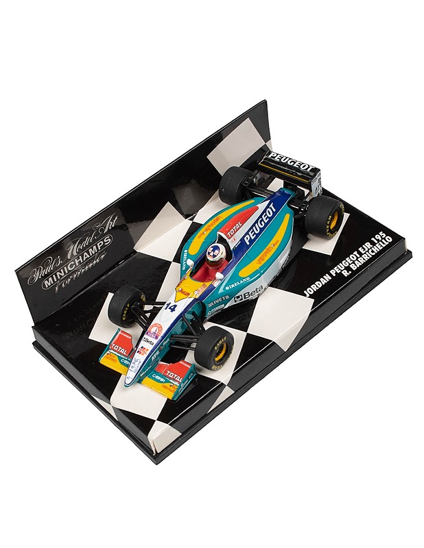 MINICHAMPS Jordan Peugeot EJR 195 pienoismalli - Muut sisustustavarat - 10105615534 - 1