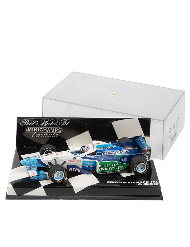 MINICHAMPS Benetton Renault B 196 pienoismalli - Muut sisustustavarat - 10105615542 - 0