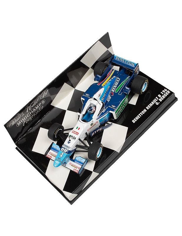 MINICHAMPS Benetton Renault B 196 pienoismalli - Muut sisustustavarat - 10105615542 - 1