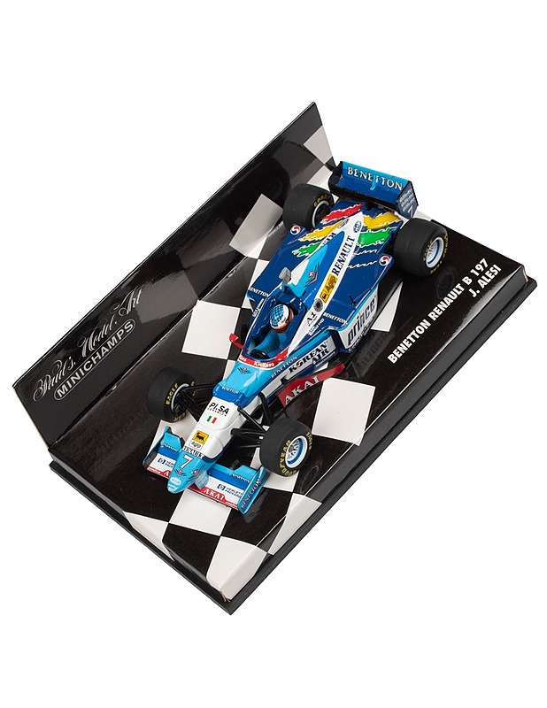 MINICHAMPS Benetton Renault B 197 pienoismalli - Muut sisustustavarat - 10105615548 - 1