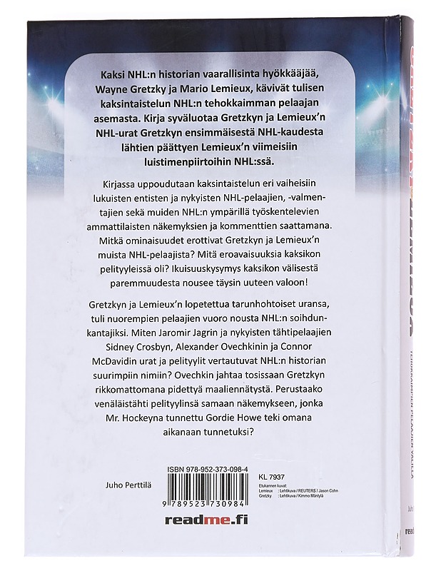 Gretzky vs. Lemieux : Taistelu NHL:n kaikkien aikojen tehokkaimpien pelaajien välillä - Juho Perttilä - Elämäkerrat ja muistelmat - 10105615581 - 1