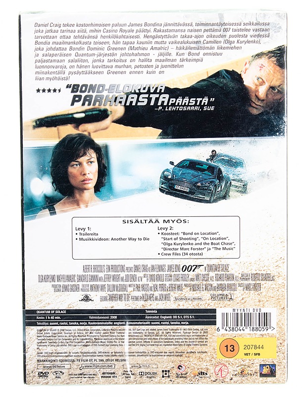 007 Quantum of Solace (Two-Disc Special Edition) - DVD - DVD-elokuvat - 10105615589 - 1
