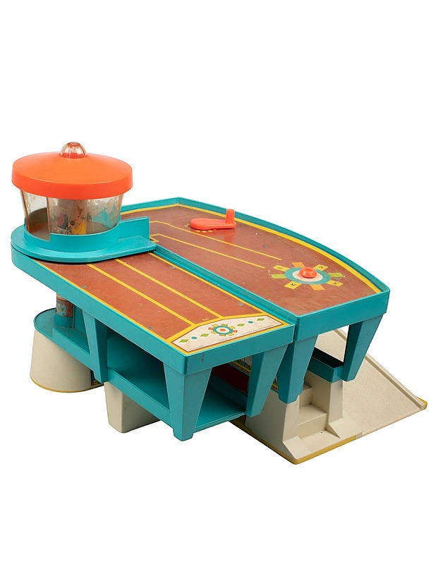 FISHER-PRICE vintage lentokenttäleikkisarja, II-laatu - Lasten lelut - 10105615610 - 1