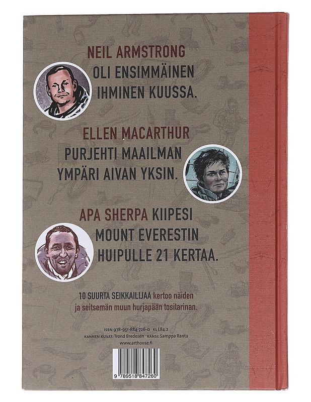 10 suurta seikkailijaa - Strømstad, Pia - Lastenkirjat - 10105615604 - 1