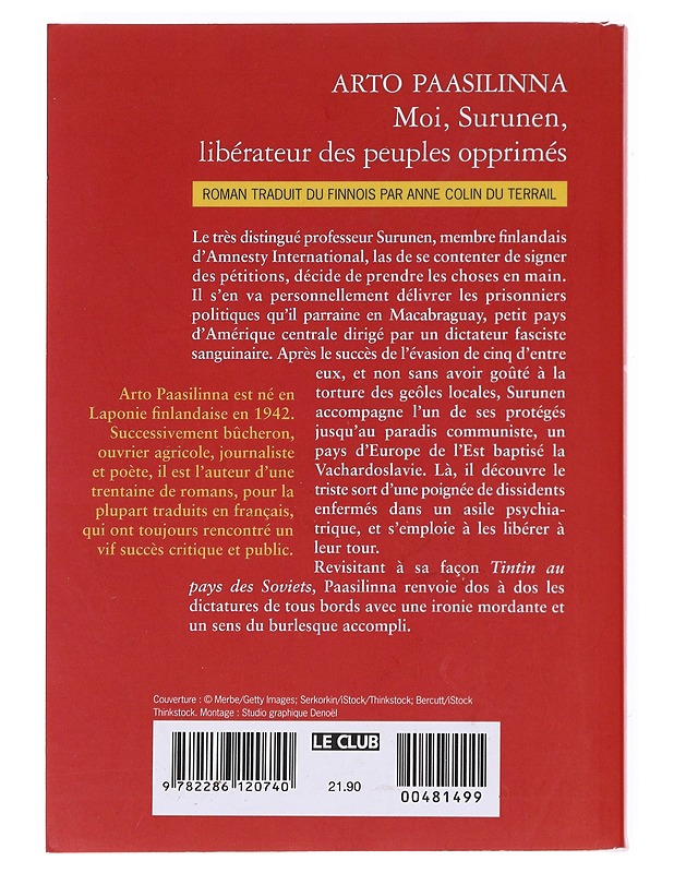 Moi, Surunen, Liberateur Des Peuples Opprimes - Arto Paasilinna - Romaanit ja novellit - 10105615612 - 1