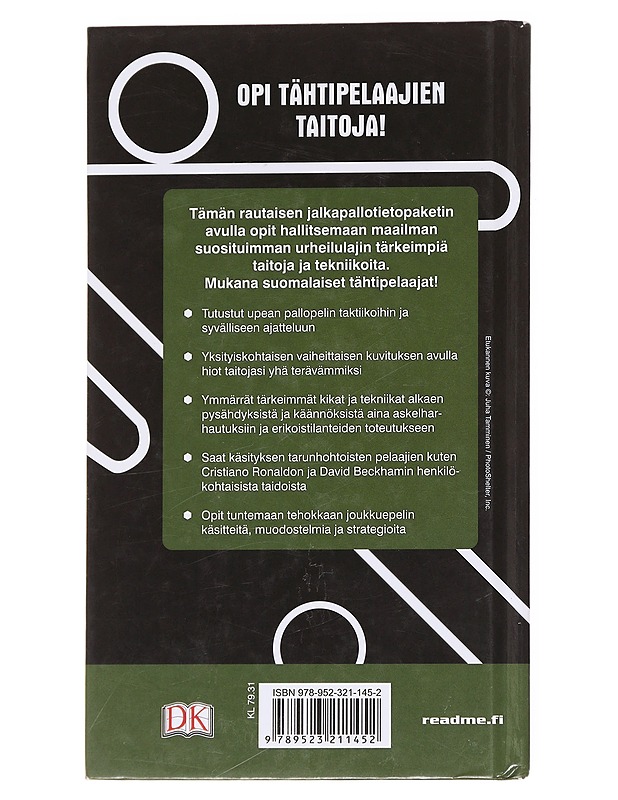 Jalkapallokirja / huippupelaajien tekniikat ja taidot - Kanerva, Juha - Tietokirjat ja oppaat - 10105615631 - 1