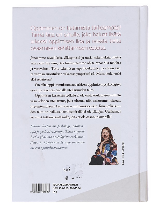 Uteliaisuuden taito : kun oppiminen on tietämistä tärkeämpää - Hanna Siefen - Tietokirjat ja oppaat - 10105615641 - 1