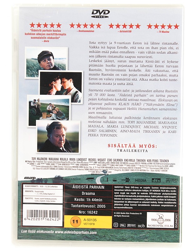 Äideistä parhain - DVD - DVD-elokuvat - 10105615661 - 2