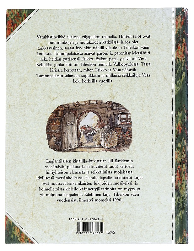 Tiheikön väen seikkailut - Barklem, Jill - Lastenkirjat - 10105615672 - 1
