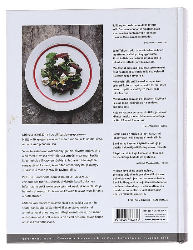 Villiyrttikeittokirja - Tallberg, Sami - Ruokakirjat - 10105615683 - 1